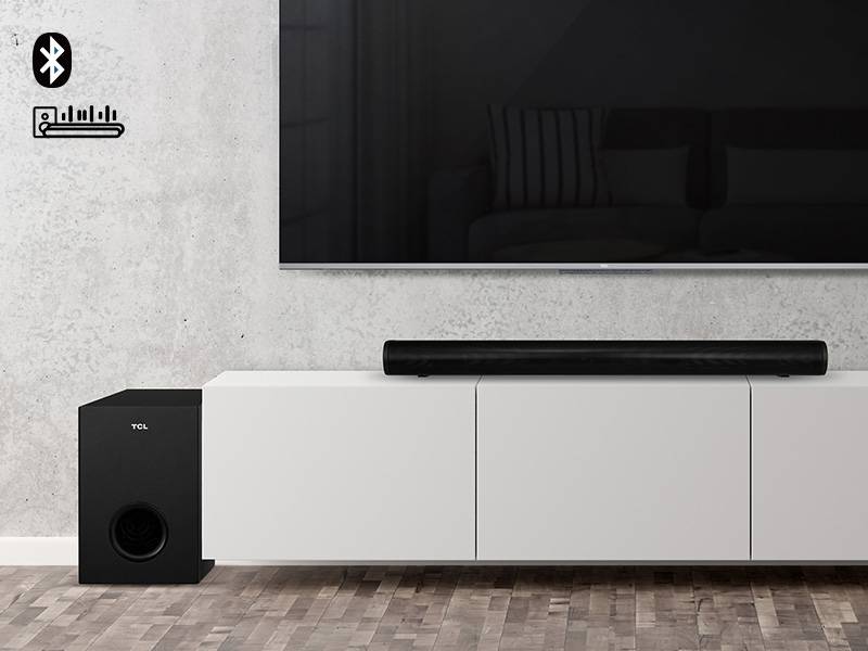 Soundbar TCL S522W, 2.1, 200W, Bluetooth, Dolby, Subwoofer
